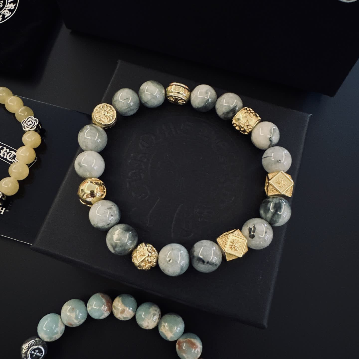 Chrome Hearts Beaded Bracelets Set